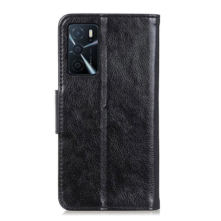 For OPPO A16 Nappa Texture Horizontal Flip Leather Case with Holder & Card Slots & Wallet