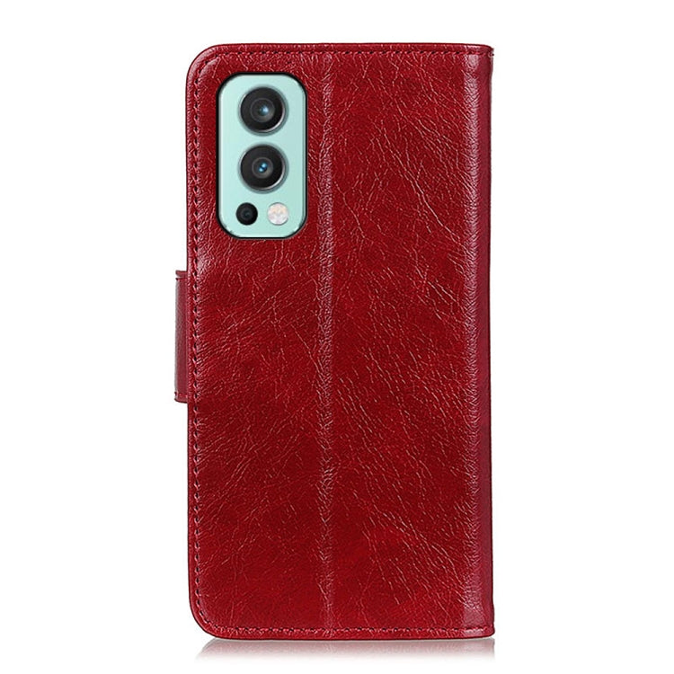 For OnePlus Nord 2 5G Nappa Texture Horizontal Flip Leather Case with Holder & Card Slots & Wallet