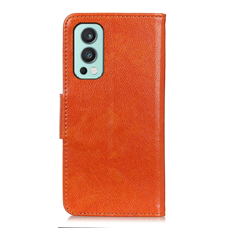 For OnePlus Nord 2 5G Nappa Texture Horizontal Flip Leather Case with Holder & Card Slots & Wallet