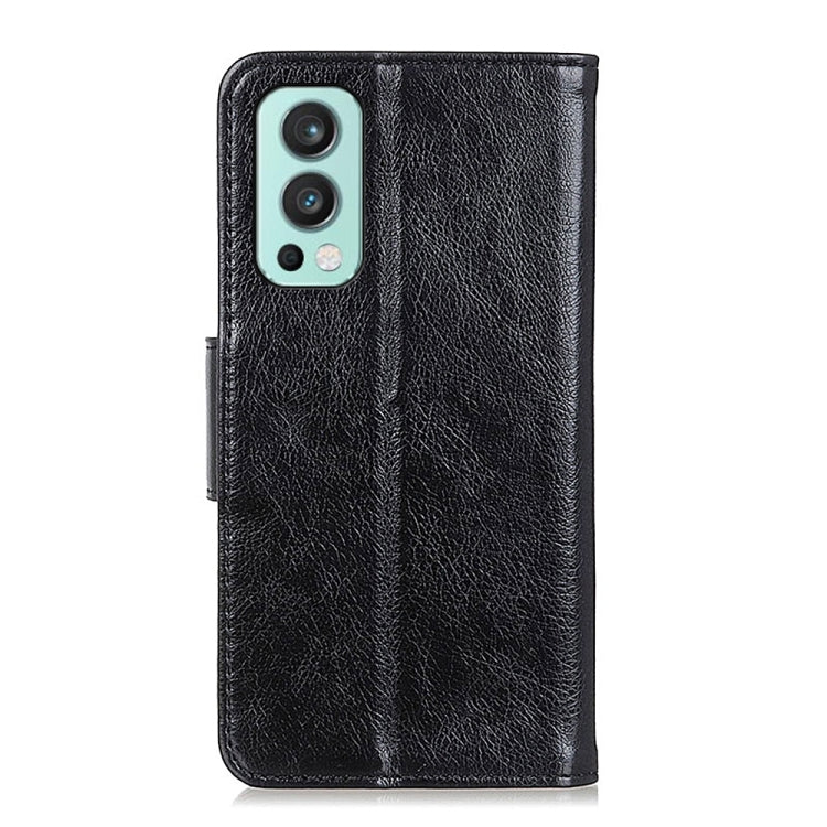 For OnePlus Nord 2 5G Nappa Texture Horizontal Flip Leather Case with Holder & Card Slots & Wallet