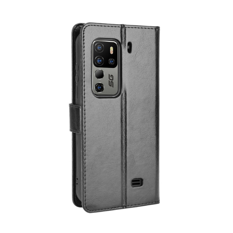 For Ulefone Armor 11 5G/11T 5G Crazy Horse Texture Horizontal Flip Leather Case with Holder & Card Slots & Lanyard
