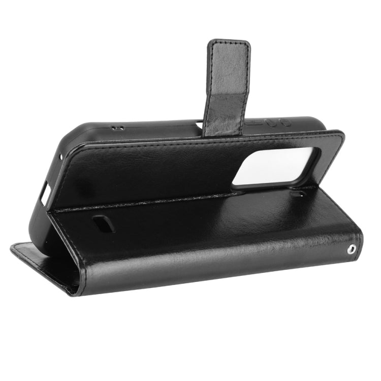 For Ulefone Armor 11 5G/11T 5G Crazy Horse Texture Horizontal Flip Leather Case with Holder & Card Slots & Lanyard