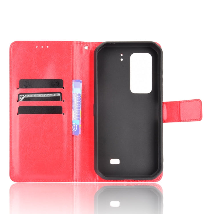 For Ulefone Armor 11 5G/11T 5G Crazy Horse Texture Horizontal Flip Leather Case with Holder & Card Slots & Lanyard