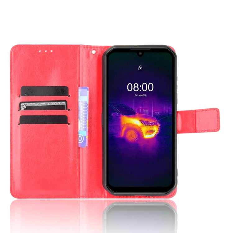 For Ulefone Armor 11 5G/11T 5G Crazy Horse Texture Horizontal Flip Leather Case with Holder & Card Slots & Lanyard