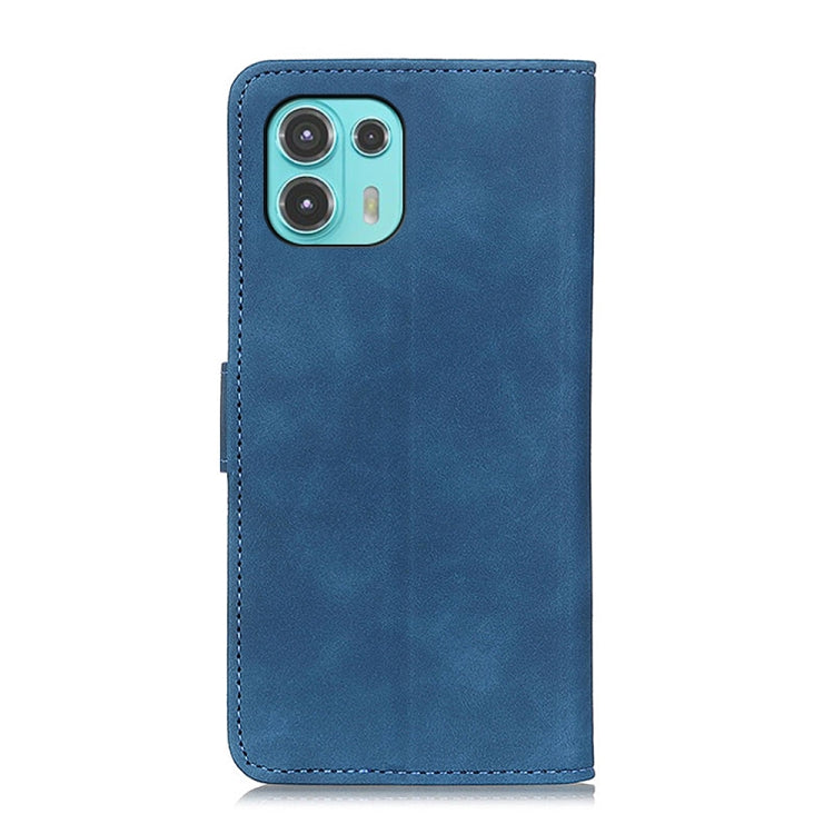 For Motorola Edge 20 Lite KHAZNEH Retro Texture PU + TPU Horizontal Flip Leather Case with Holder & Card Slots & Wallet
