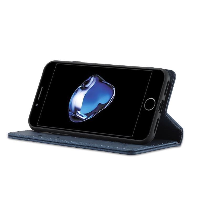 For iPhone SE 2022 / SE 2020 / 8 / 7 Forwenw F2 Series Magnetic Horizontal Flip Leather Case with Holder & Card Slots & Wallet