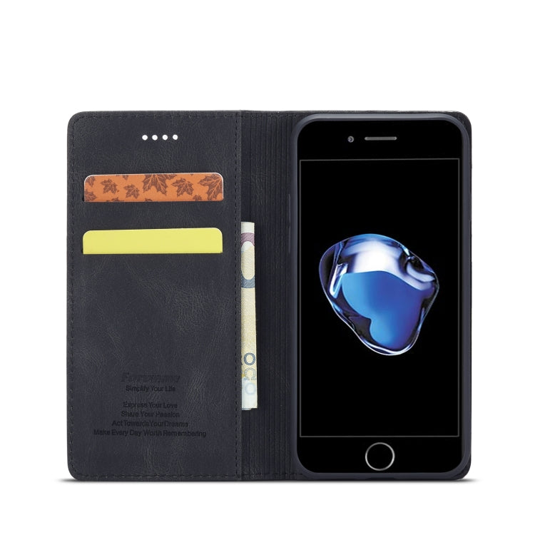 Forwenw F2 Series Magnetic Horizontal Flip Leather Case with Holder & Card Slots & Wallet For iPhone 8 Plus / 7 Plus