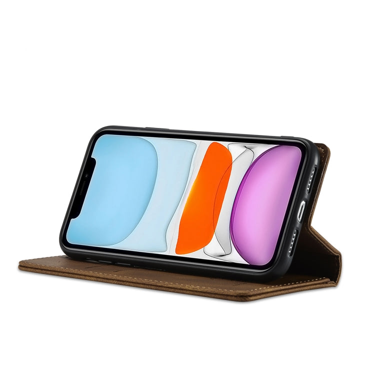 For iPhone 11 Forwenw F2 Series Magnetic Horizontal Flip Leather Case with Holder & Card Slots & Wallet