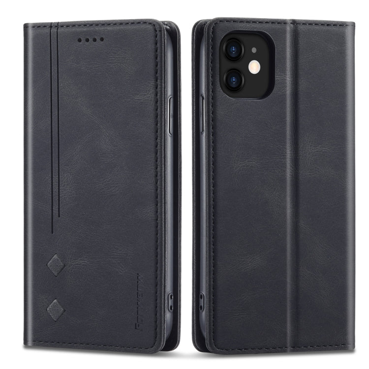 For iPhone 11 Forwenw F2 Series Magnetic Horizontal Flip Leather Case with Holder & Card Slots & Wallet