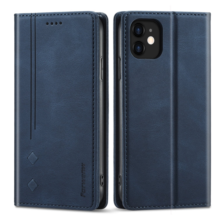 For iPhone 11 Forwenw F2 Series Magnetic Horizontal Flip Leather Case with Holder & Card Slots & Wallet