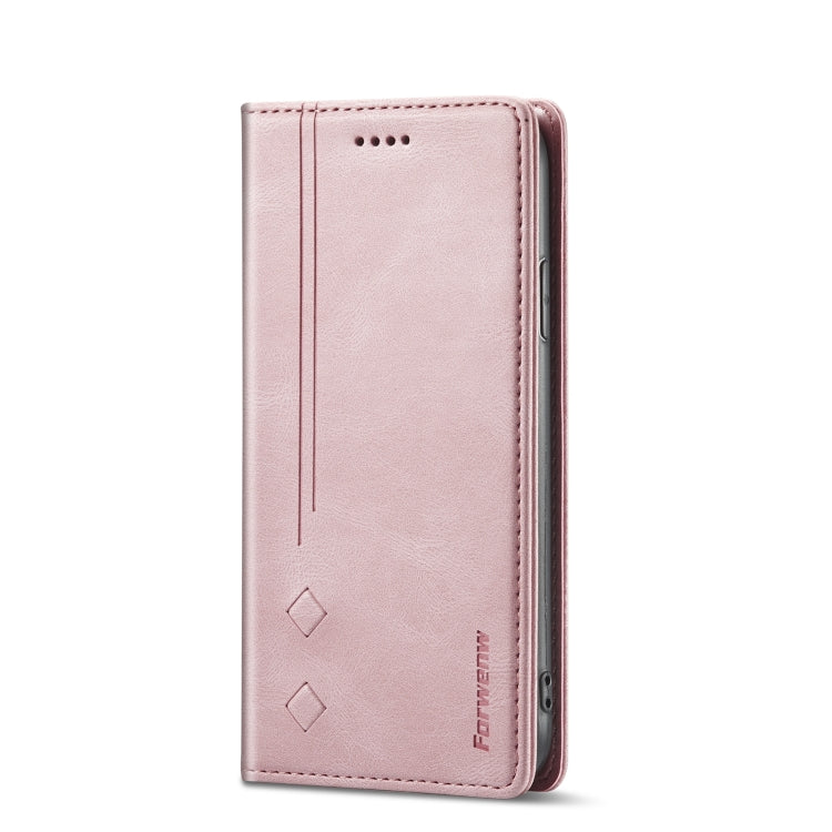 For iPhone 11 Forwenw F2 Series Magnetic Horizontal Flip Leather Case with Holder & Card Slots & Wallet