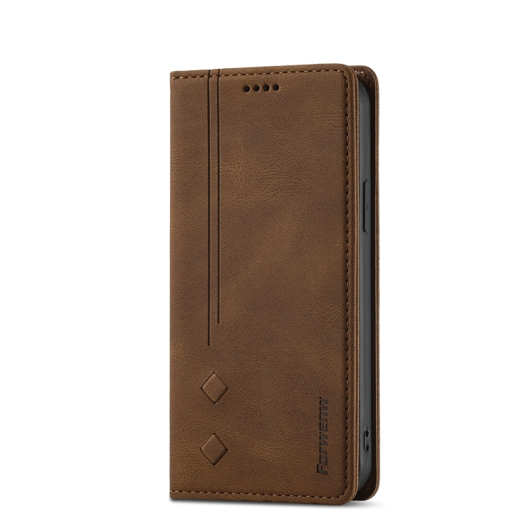 For iPhone 11 Pro Forwenw F2 Series Magnetic Horizontal Flip Leather Case with Holder & Card Slots & Wallet