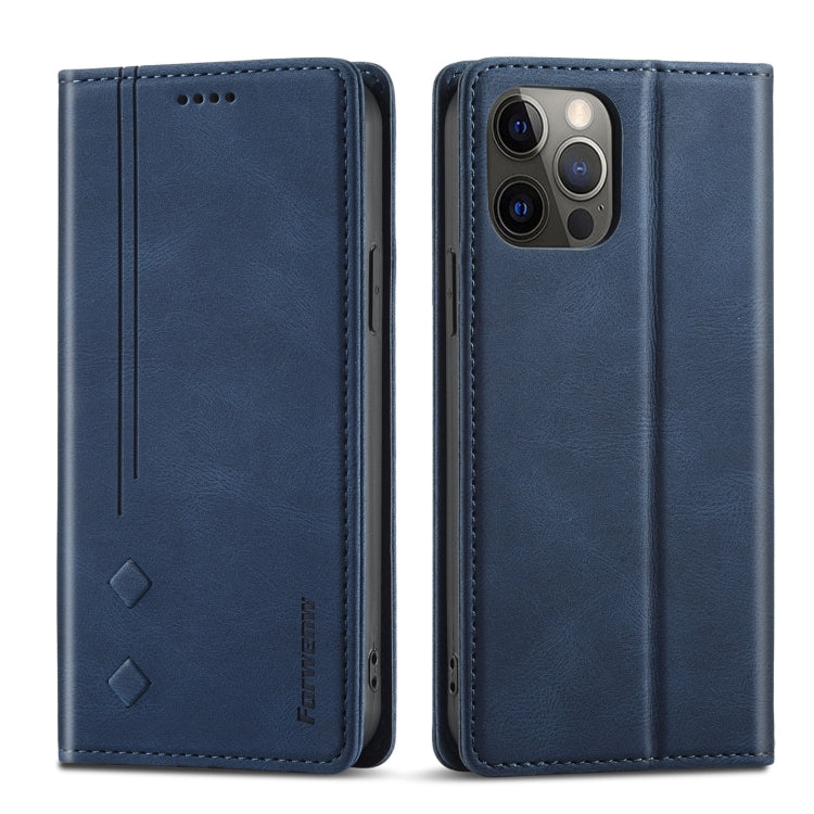 For iPhone 11 Pro Forwenw F2 Series Magnetic Horizontal Flip Leather Case with Holder & Card Slots & Wallet
