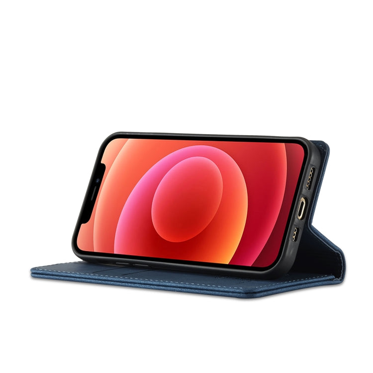 For iPhone 12 / 12 Pro Forwenw F2 Series Magnetic Horizontal Flip Leather Case with Holder & Card Slots & Wallet