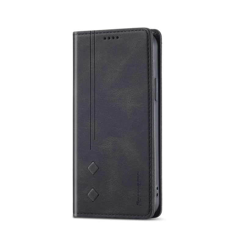 For iPhone 12 Pro Max Forwenw F2 Series Magnetic Horizontal Flip Leather Case with Holder & Card Slots & Wallet