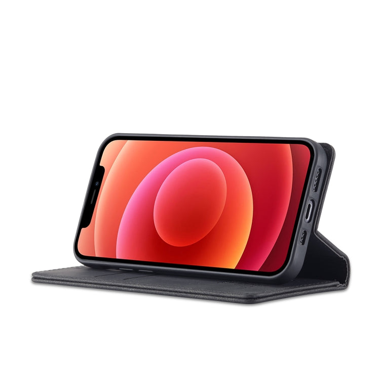 For iPhone 12 Pro Max Forwenw F2 Series Magnetic Horizontal Flip Leather Case with Holder & Card Slots & Wallet