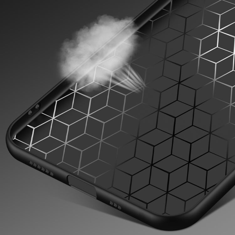 For iPhone 11 Pro XINLI Stitching Cloth Textue Shockproof TPU Protective Case with Ring Holder