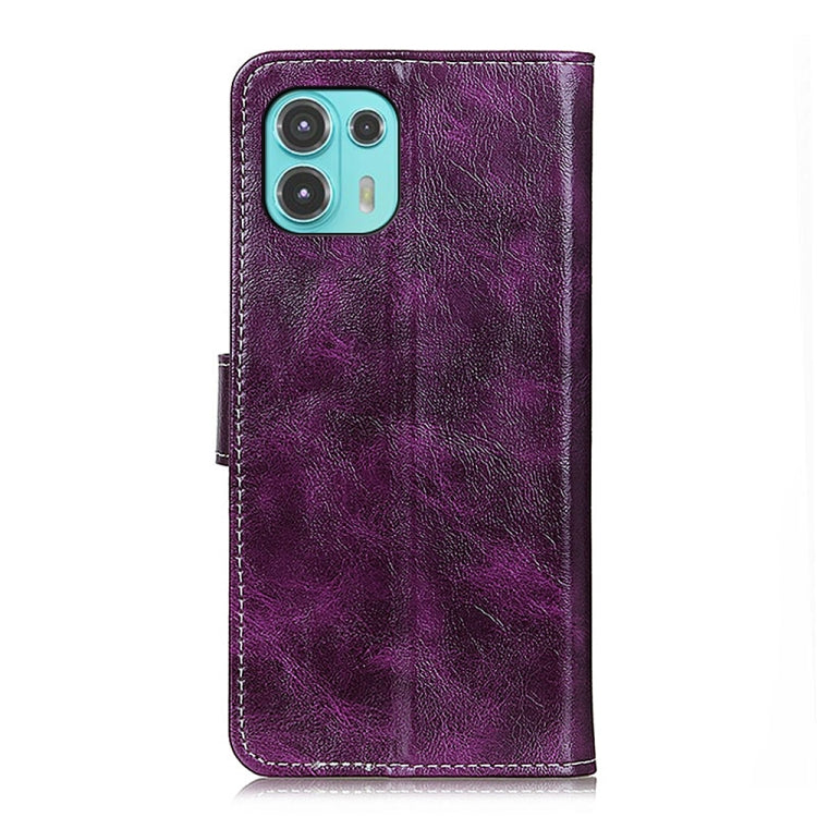 For Motorola Edge 20 Lite Retro Crazy Horse Texture Horizontal Flip Leather Case with Holder & Card Slots & Photo Frame & Wallet