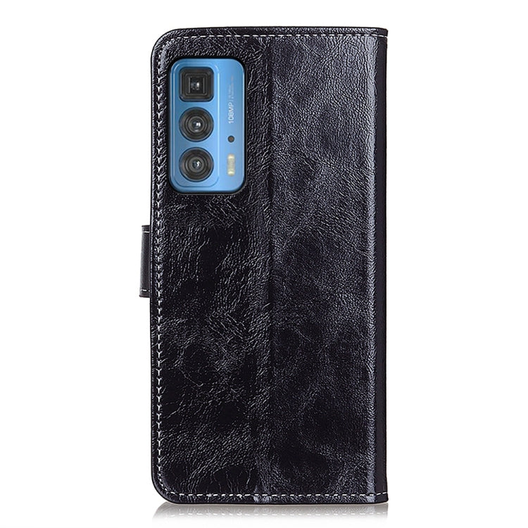 For Motorola Edge 20 Pro Retro Crazy Horse Texture Horizontal Flip Leather Case with Holder & Card Slots & Photo Frame & Wallet