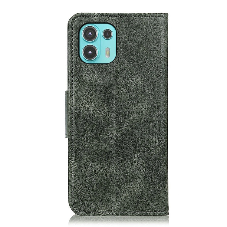 For Motorola Edge 20 Lite Mirren Crazy Horse Texture Horizontal Flip Leather Case with Holder & Card Slots & Wallet