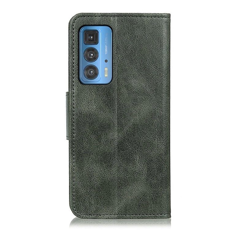 For Motorola Edge 20 Pro Mirren Crazy Horse Texture Horizontal Flip Leather Case with Holder & Card Slots & Wallet