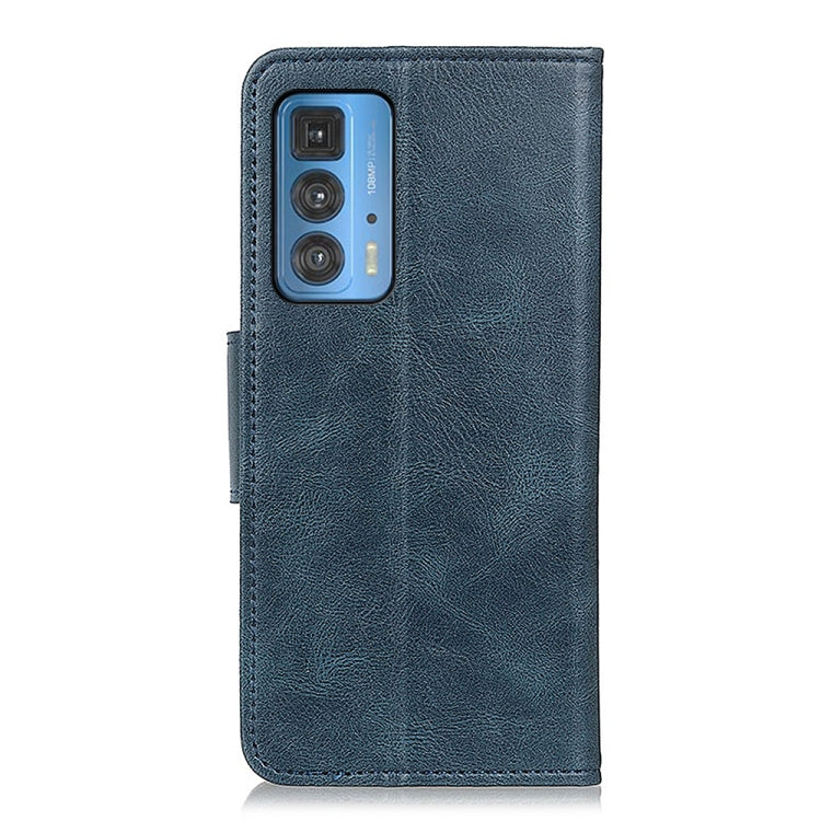 For Motorola Edge 20 Pro Mirren Crazy Horse Texture Horizontal Flip Leather Case with Holder & Card Slots & Wallet