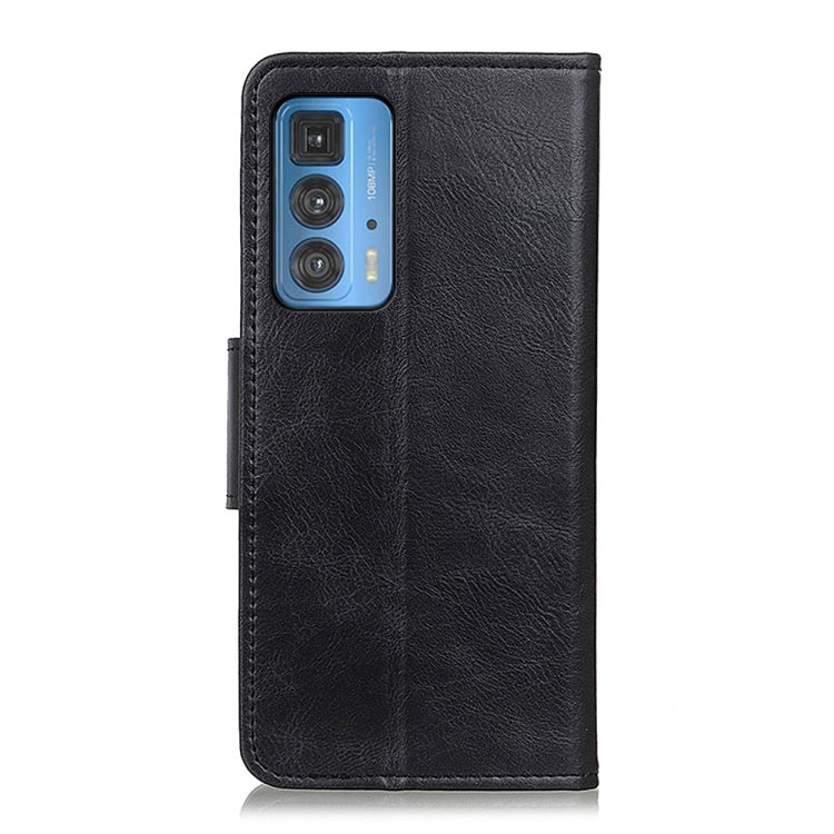 For Motorola Edge 20 Pro Mirren Crazy Horse Texture Horizontal Flip Leather Case with Holder & Card Slots & Wallet