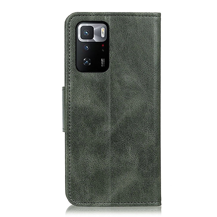 For Xiaomi Poco X3 GT Mirren Crazy Horse Texture Horizontal Flip Leather Case with Holder & Card Slots & Wallet