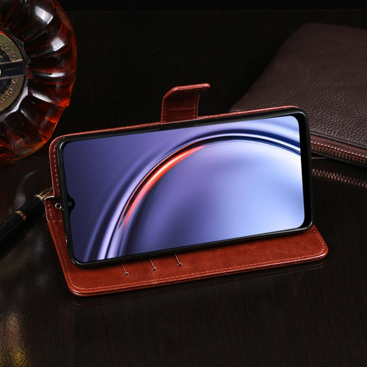idewei Crazy Horse Texture Horizontal Flip Leather Case with Holder & Card Slots & Wallet For Huawei Maimang 10 SE