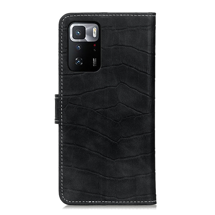 For Xiaomi Poco X3 GT Magnetic Crocodile Texture Horizontal Flip Leather Case with Holder & Card Slots & Wallet