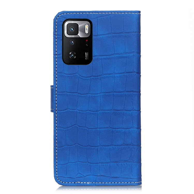 For Xiaomi Poco X3 GT Magnetic Crocodile Texture Horizontal Flip Leather Case with Holder & Card Slots & Wallet