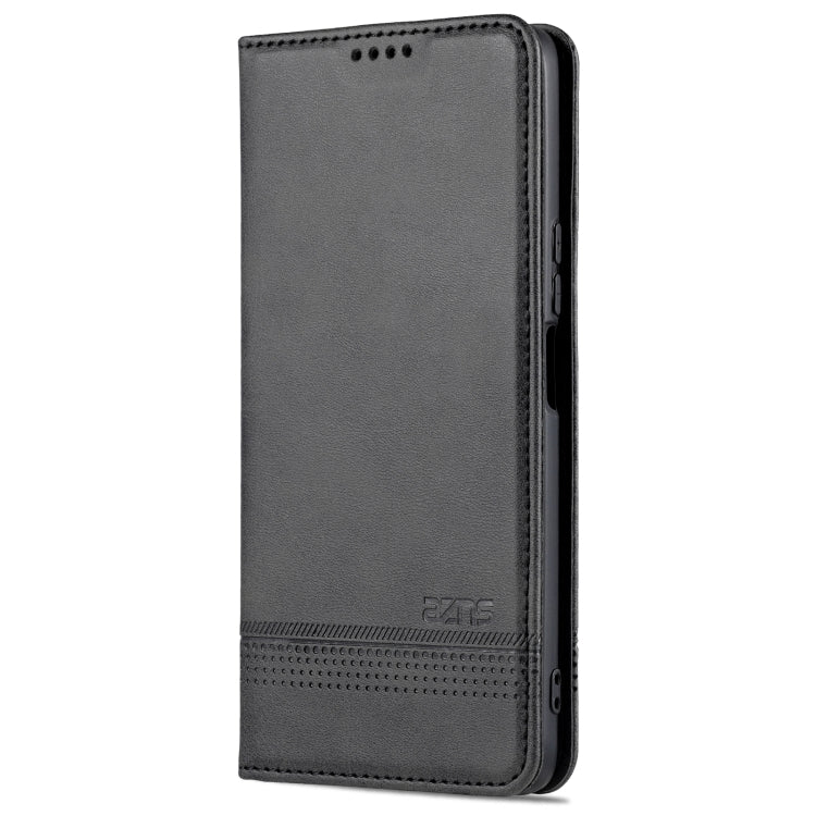 For Honor X20 SE AZNS Magnetic Calf Texture Horizontal Flip Leather Case with Card Slots & Holder & Wallet