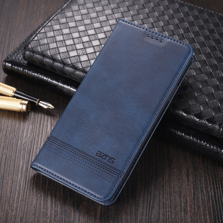 For Honor X20 SE AZNS Magnetic Calf Texture Horizontal Flip Leather Case with Card Slots & Holder & Wallet