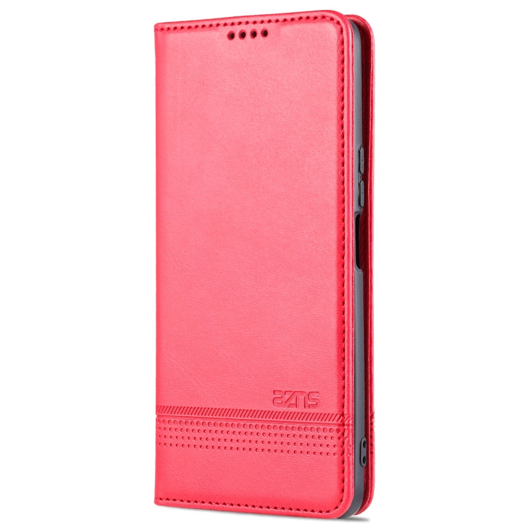 For Honor X20 SE AZNS Magnetic Calf Texture Horizontal Flip Leather Case with Card Slots & Holder & Wallet
