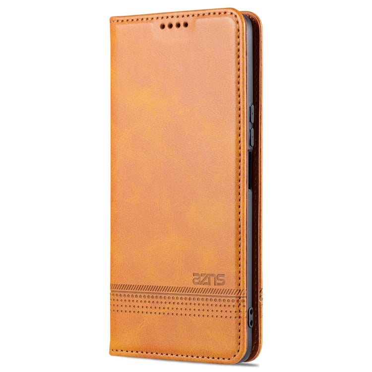 For Honor X20 SE AZNS Magnetic Calf Texture Horizontal Flip Leather Case with Card Slots & Holder & Wallet