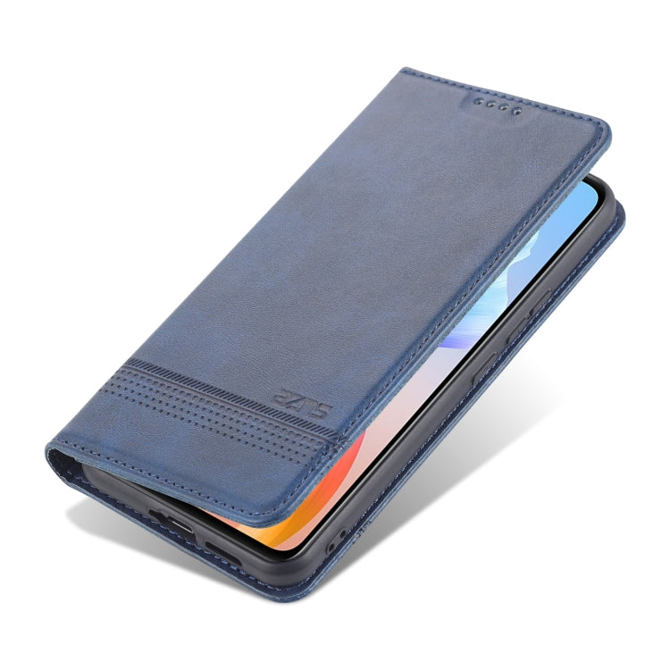 For vivo S10 AZNS Magnetic Calf Texture Horizontal Flip Leather Case with Card Slots & Holder & Wallet