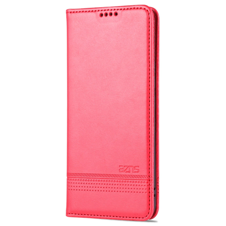 For vivo S10 AZNS Magnetic Calf Texture Horizontal Flip Leather Case with Card Slots & Holder & Wallet