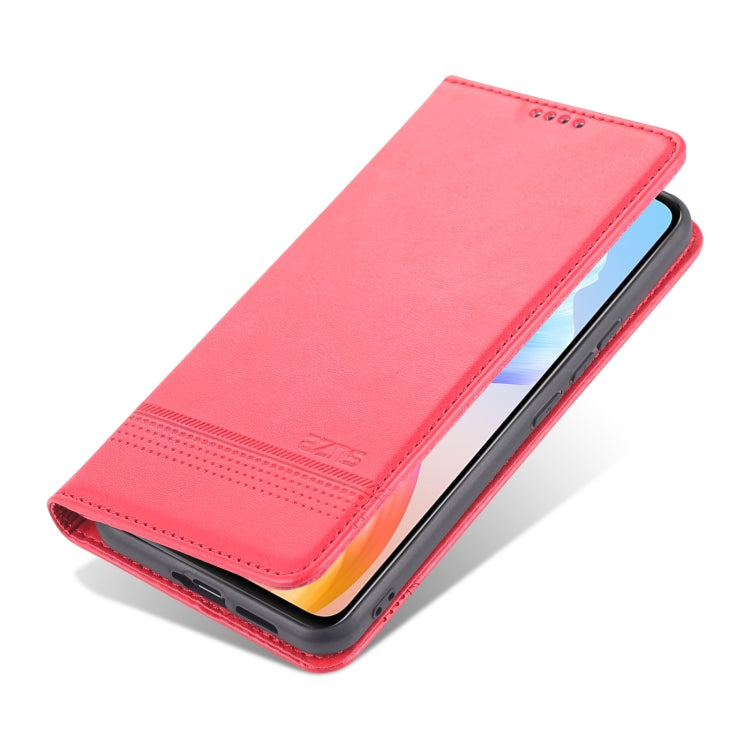 For vivo S10 AZNS Magnetic Calf Texture Horizontal Flip Leather Case with Card Slots & Holder & Wallet