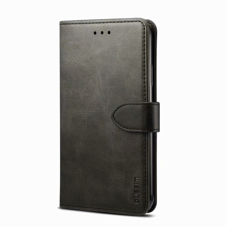 For iPhone 13 mini GUSSIM Business Style Horizontal Flip Leather Case with Holder & Card Slots & Wallet