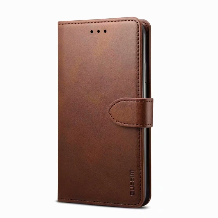 For iPhone 13 mini GUSSIM Business Style Horizontal Flip Leather Case with Holder & Card Slots & Wallet