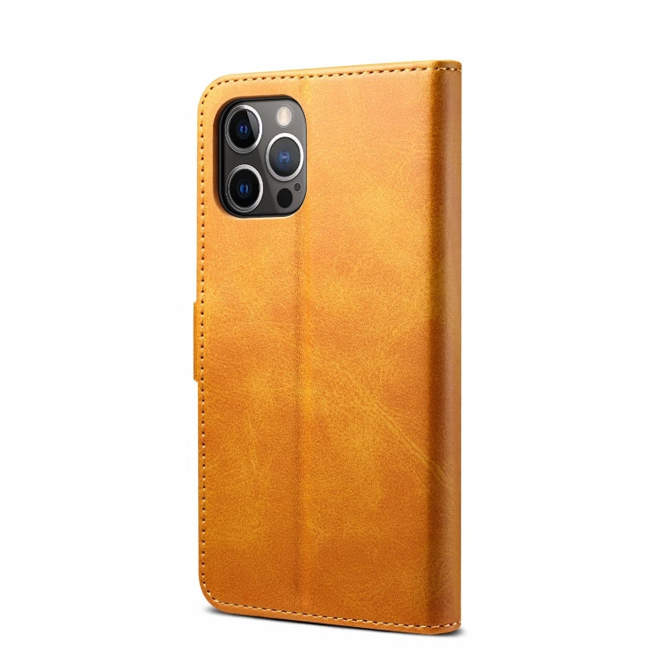 For iPhone 13 Pro GUSSIM Business Style Horizontal Flip Leather Case with Holder & Card Slots & Wallet