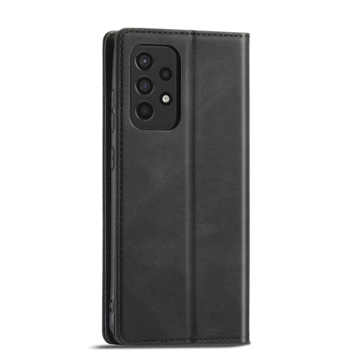For Samsung Galaxy A52 5G Forwenw F2 Series Magnetic Horizontal Flip Leather Case with Holder & Card Slots & Wallet