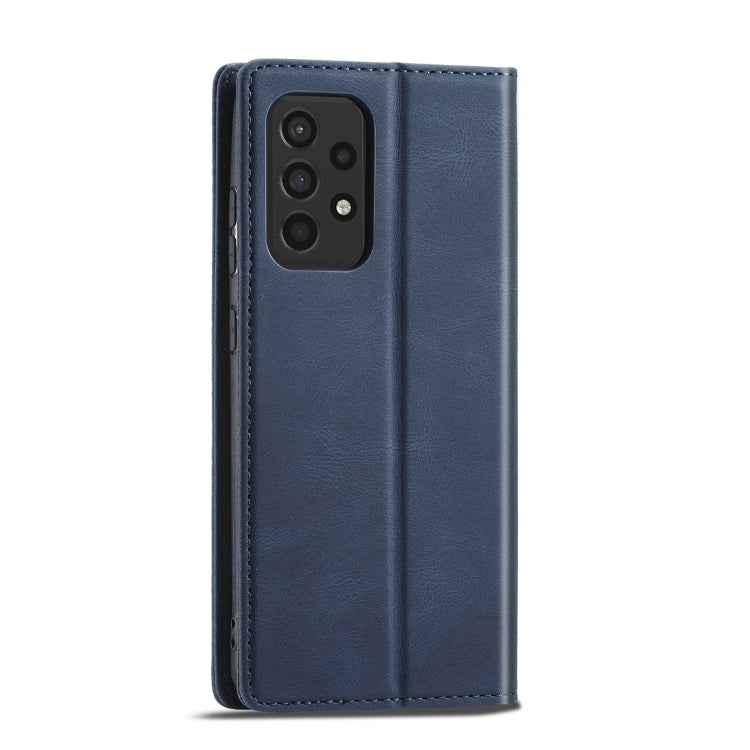 For Samsung Galaxy A52 5G Forwenw F2 Series Magnetic Horizontal Flip Leather Case with Holder & Card Slots & Wallet