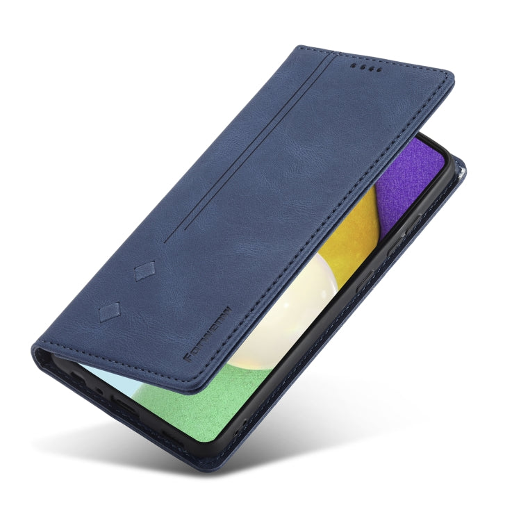 For Samsung Galaxy A52 5G Forwenw F2 Series Magnetic Horizontal Flip Leather Case with Holder & Card Slots & Wallet