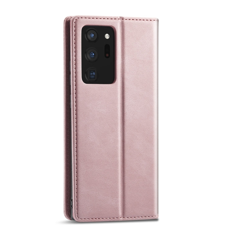 For Samsung Galaxy Note20 Ultra Forwenw F2 Series Magnetic Horizontal Flip Leather Case with Holder & Card Slots & Wallet