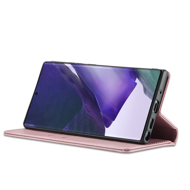 For Samsung Galaxy Note20 Ultra Forwenw F2 Series Magnetic Horizontal Flip Leather Case with Holder & Card Slots & Wallet