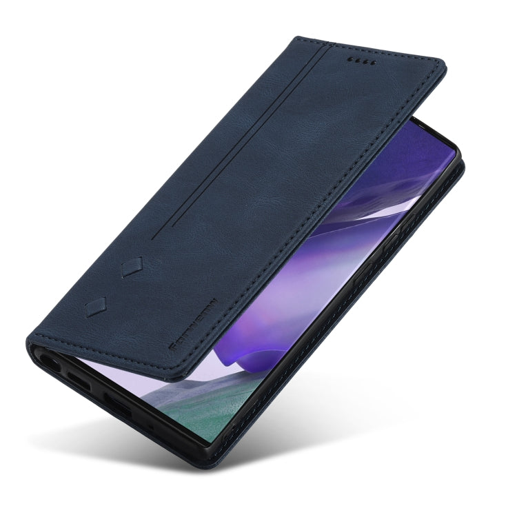 For Samsung Galaxy Note20 Ultra Forwenw F2 Series Magnetic Horizontal Flip Leather Case with Holder & Card Slots & Wallet