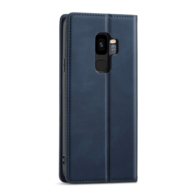 For Samsung Galaxy S9+ Forwenw F2 Series Magnetic Horizontal Flip Leather Case with Holder & Card Slots & Wallet