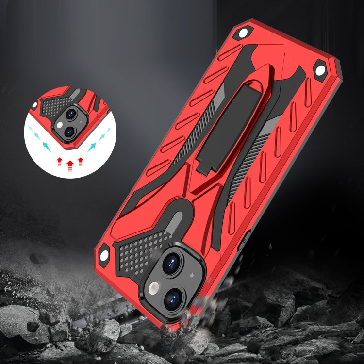 For iPhone 13 mini Shockproof TPU + PC Protective Case with Holder