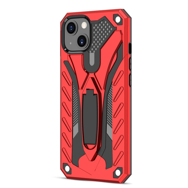 For iPhone 13 Shockproof TPU + PC Protective Case with Holder